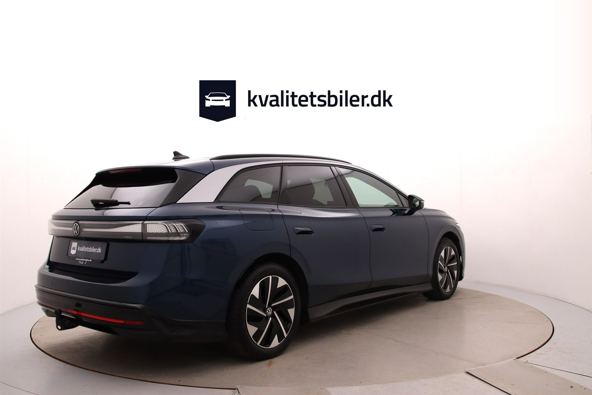 Blå VW ID.7 fra 2025