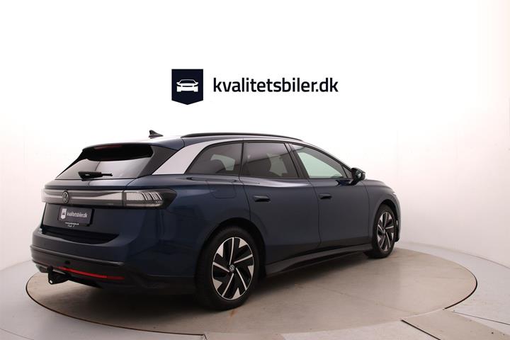 Blå VW ID.7 fra 2025
