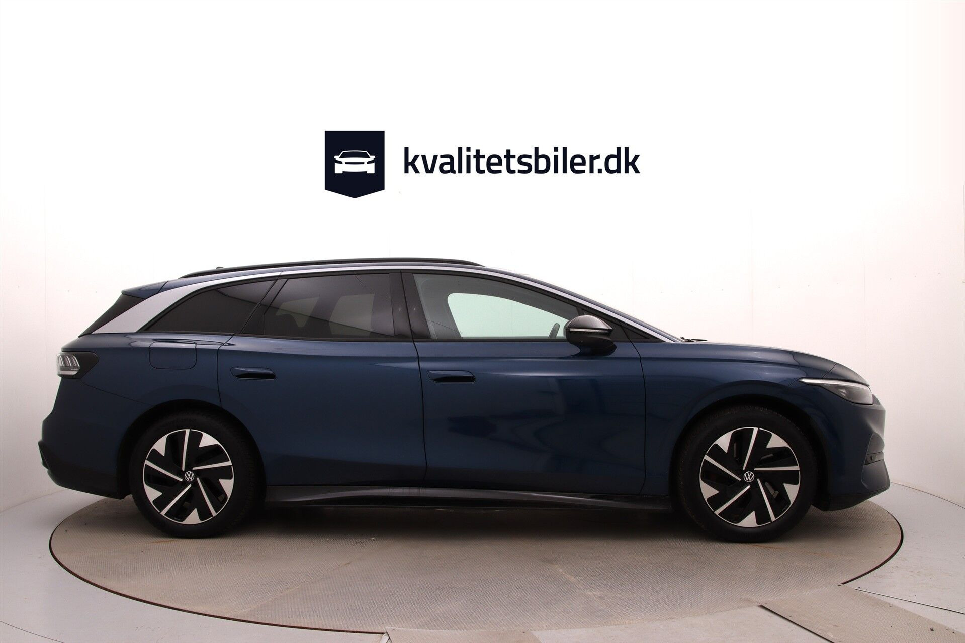 Blå VW ID.7 fra 2025
