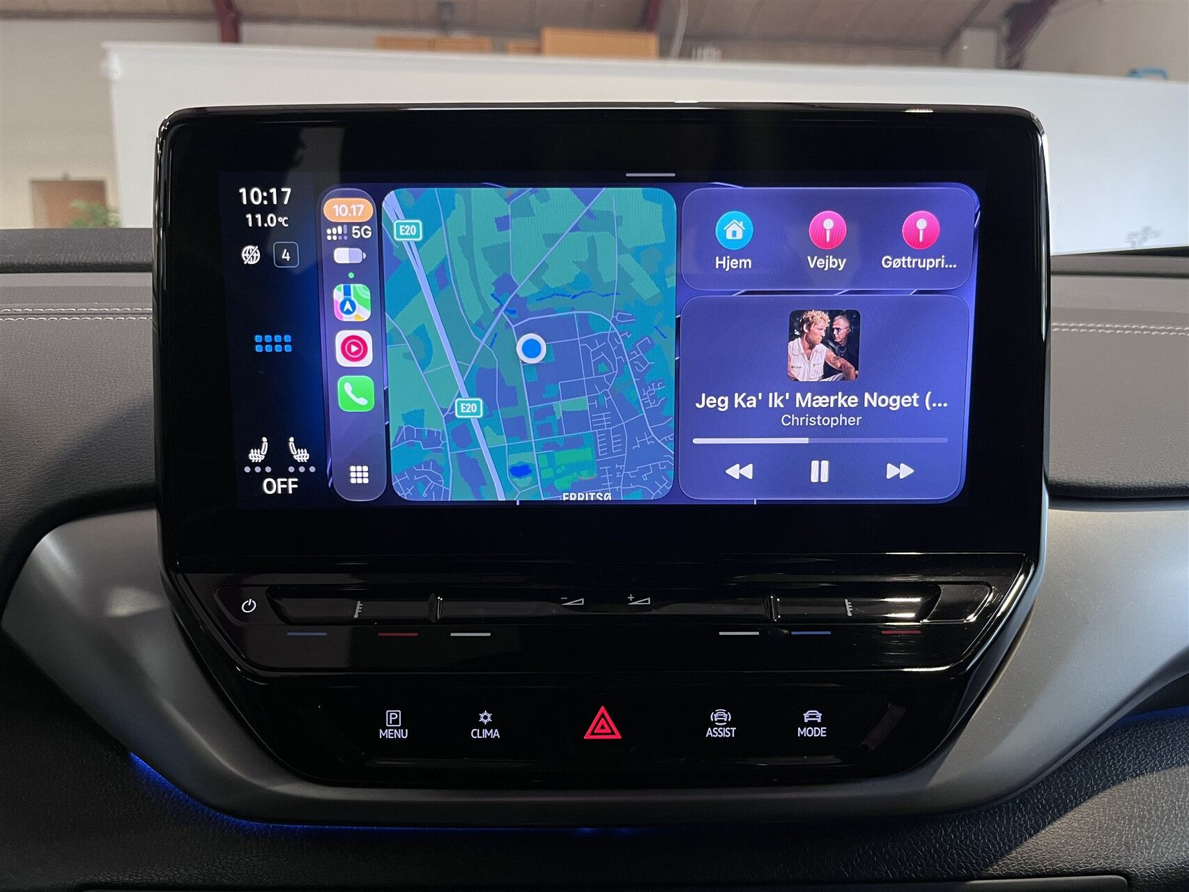 Hvid VW ID.4 fra 2023