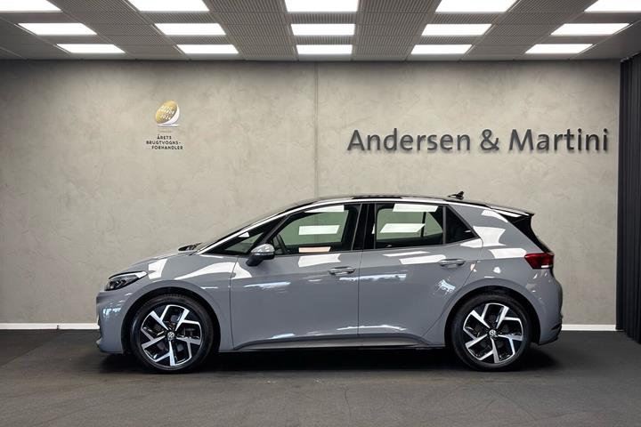 Grå VW ID.3 fra 2024