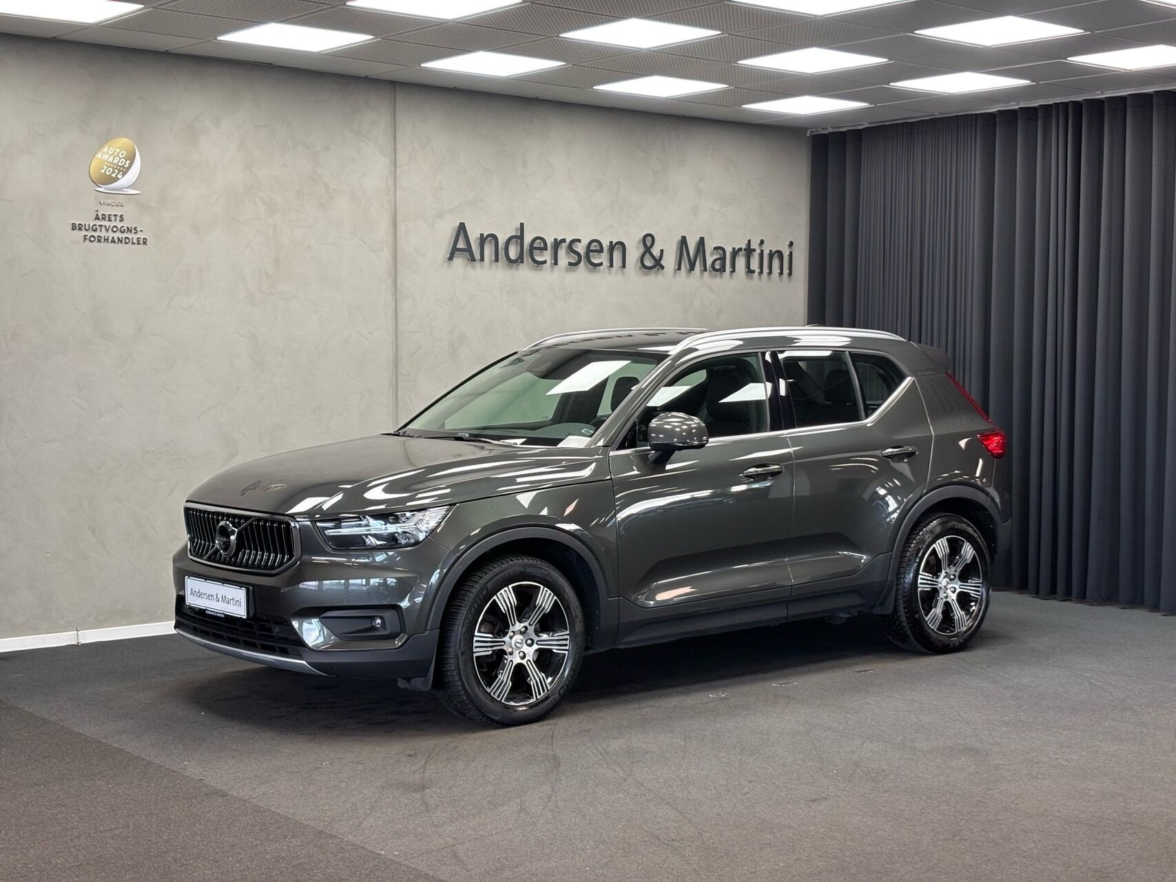 Grøn Volvo XC40 fra 2018