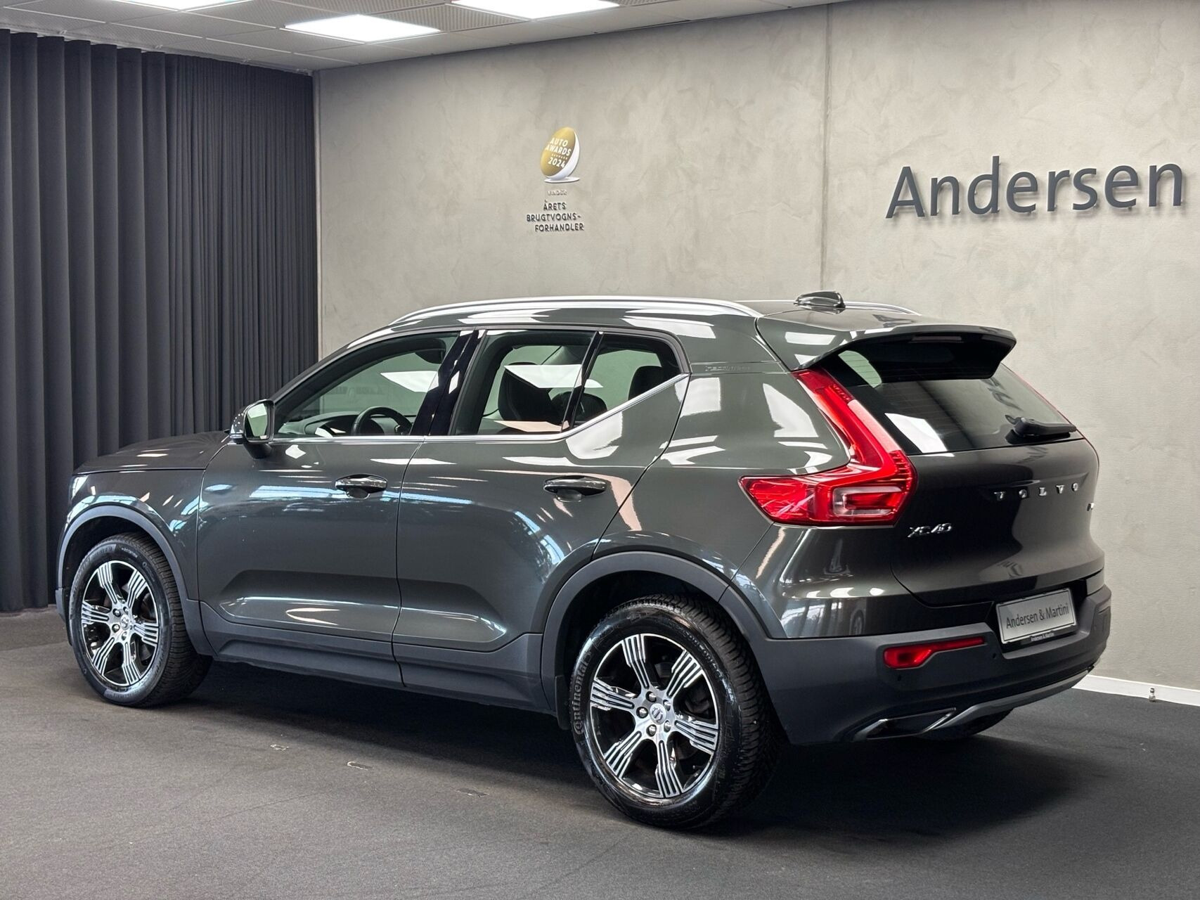 Grøn Volvo XC40 fra 2018