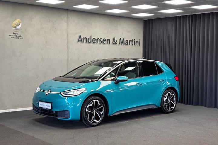 Turquoise VW ID.3 fra 2020