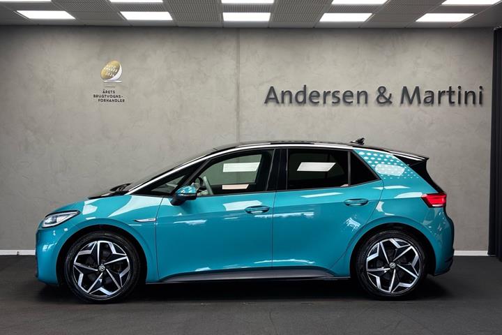Turquoise VW ID.3 fra 2020