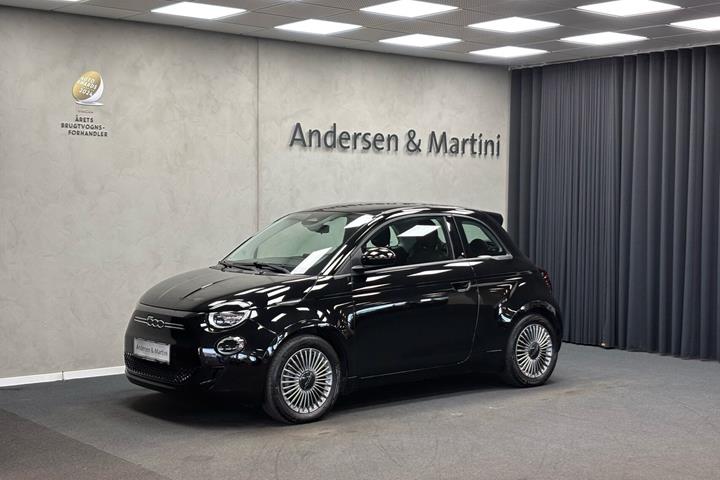 Sort Fiat 500e fra 2023