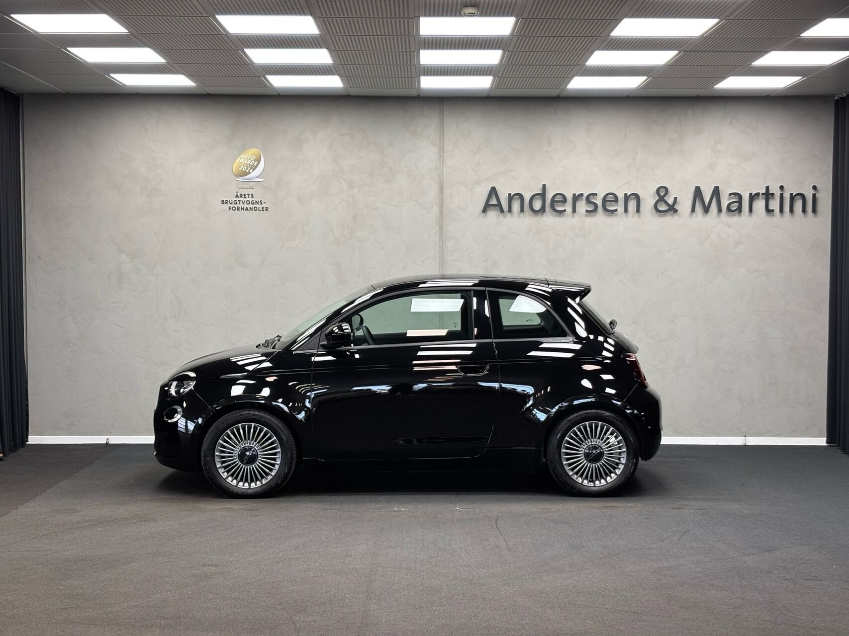 Sort Fiat 500e fra 2023
