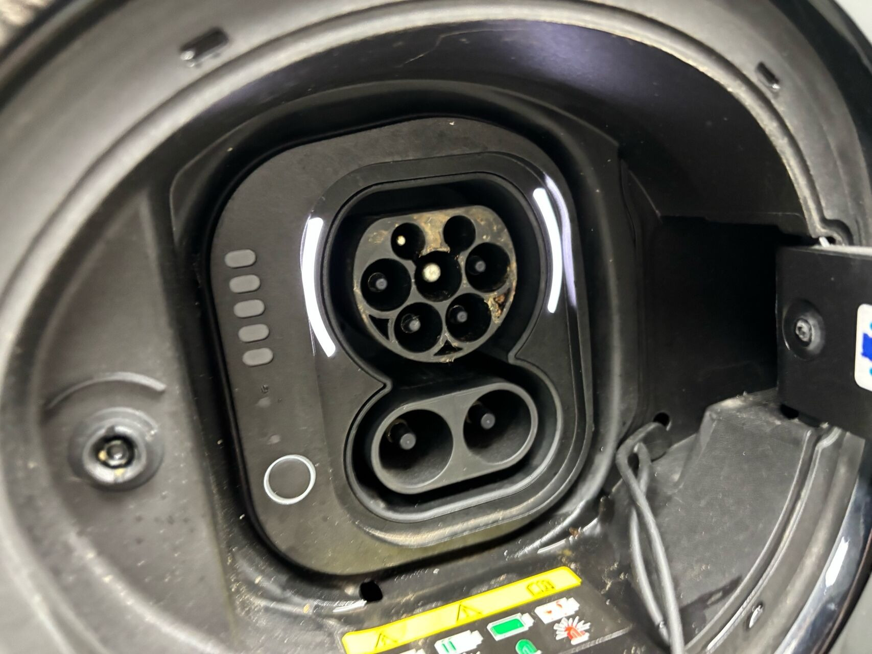 Sort Fiat 500e fra 2023