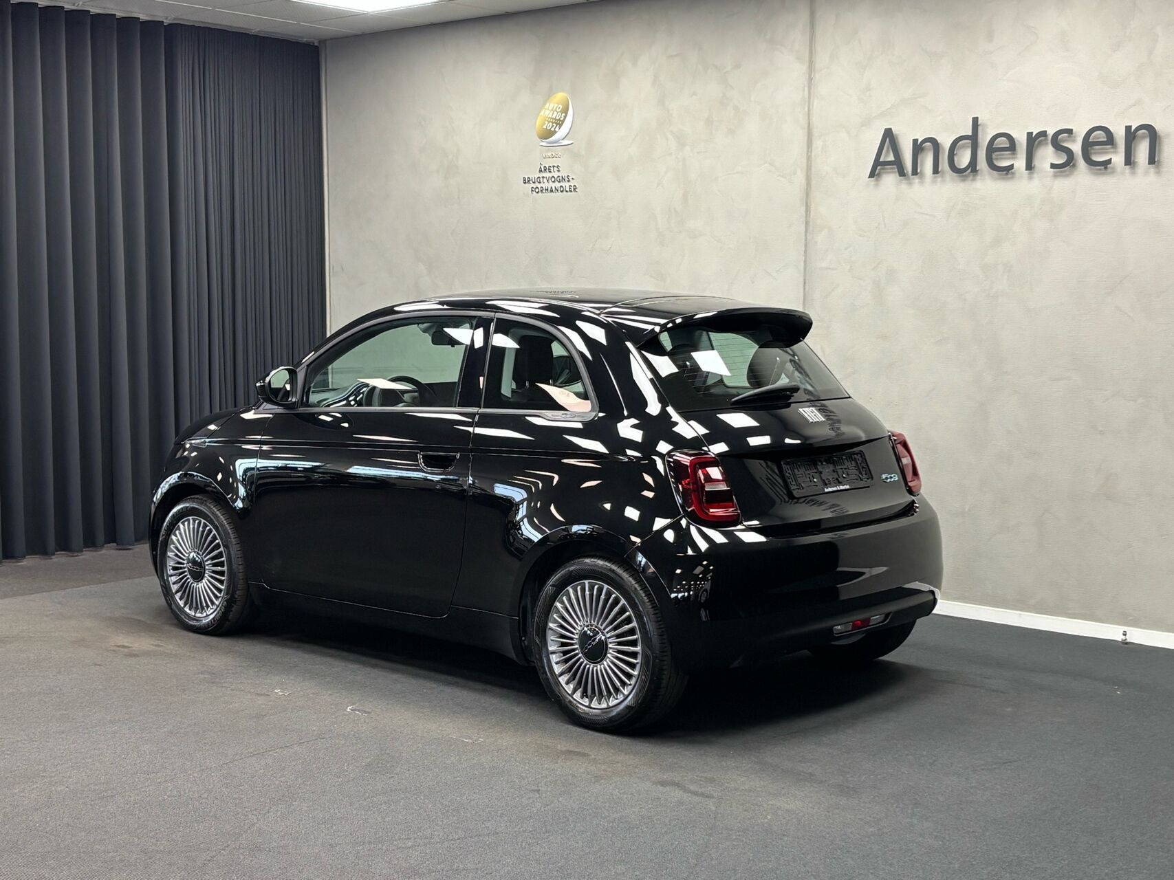 Sort Fiat 500e fra 2023