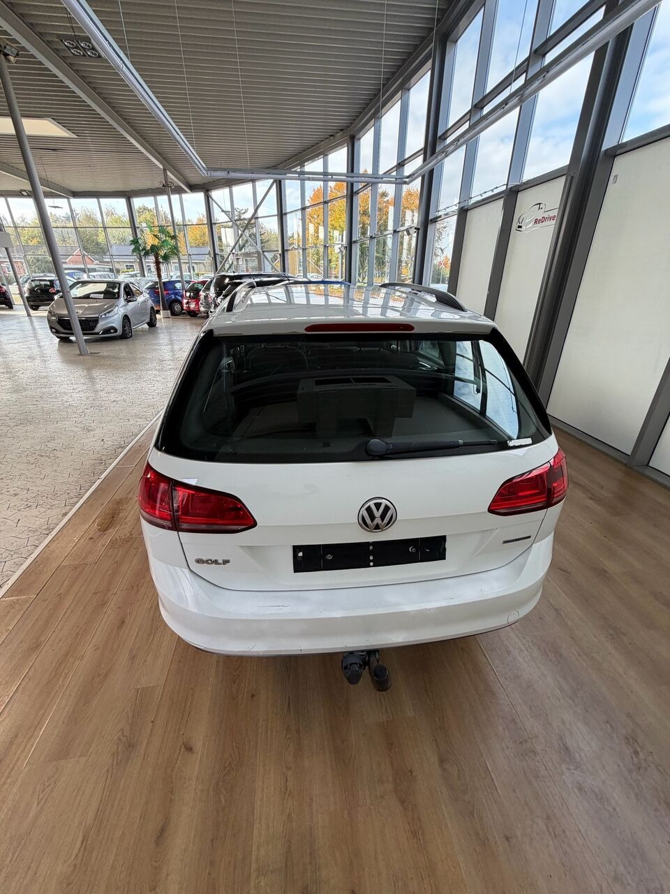 Hvid VW Golf fra 2014
