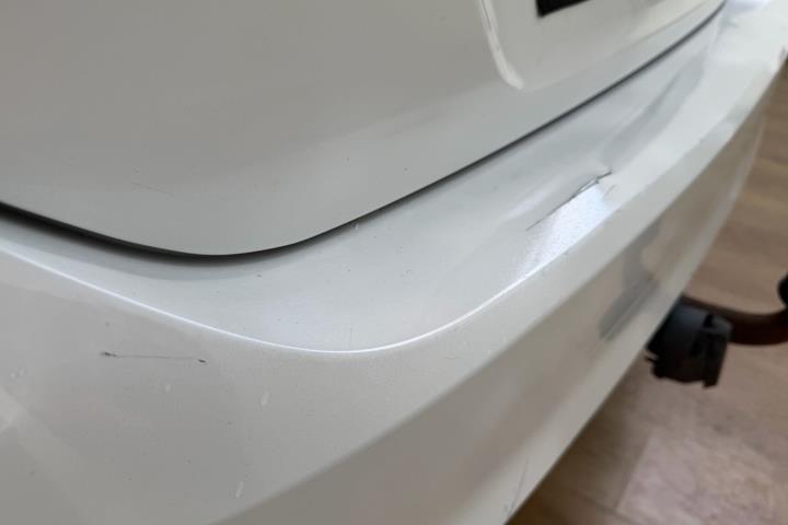 Hvid VW Golf fra 2014