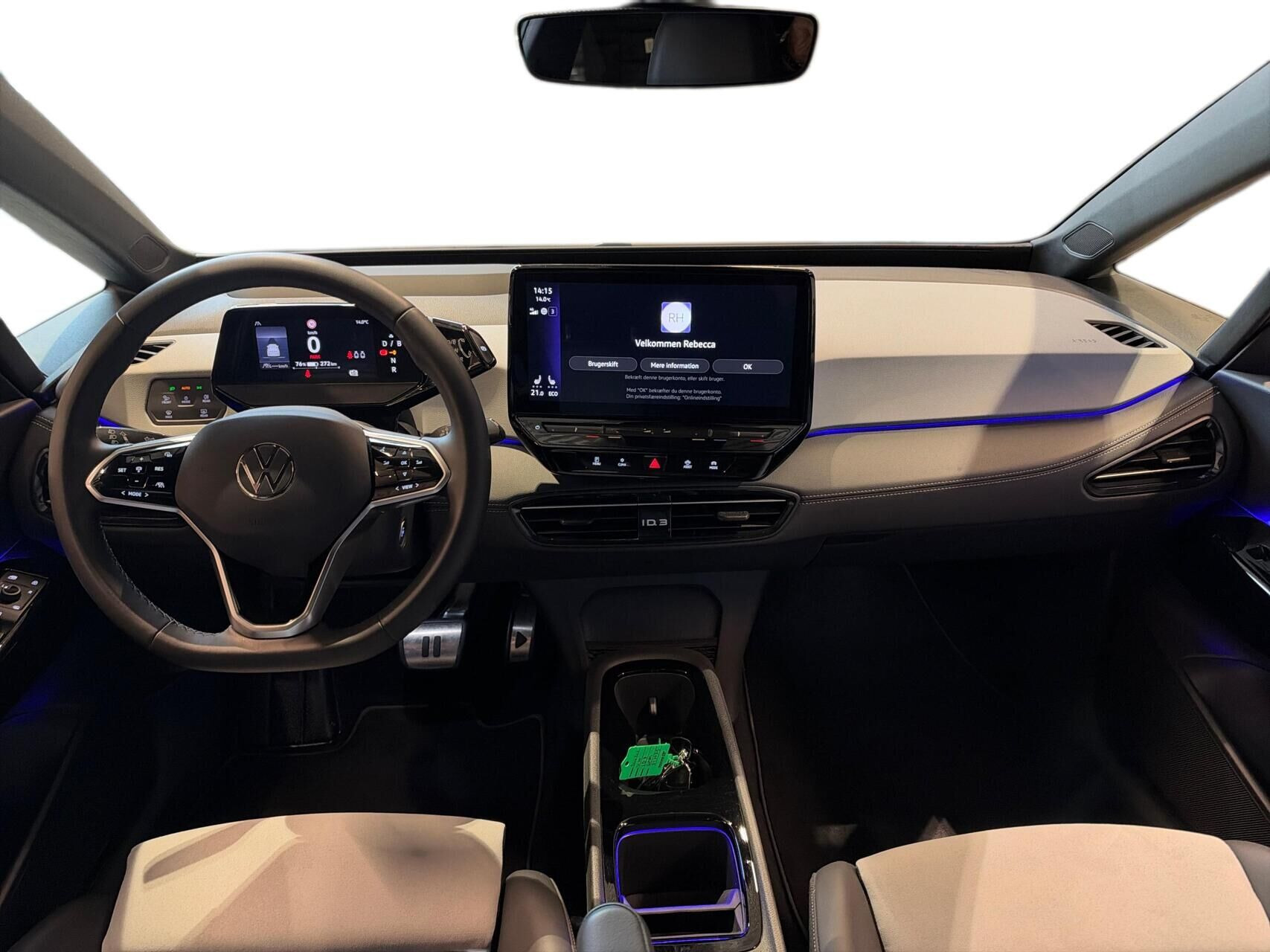 Grøn VW ID.3 fra 2024