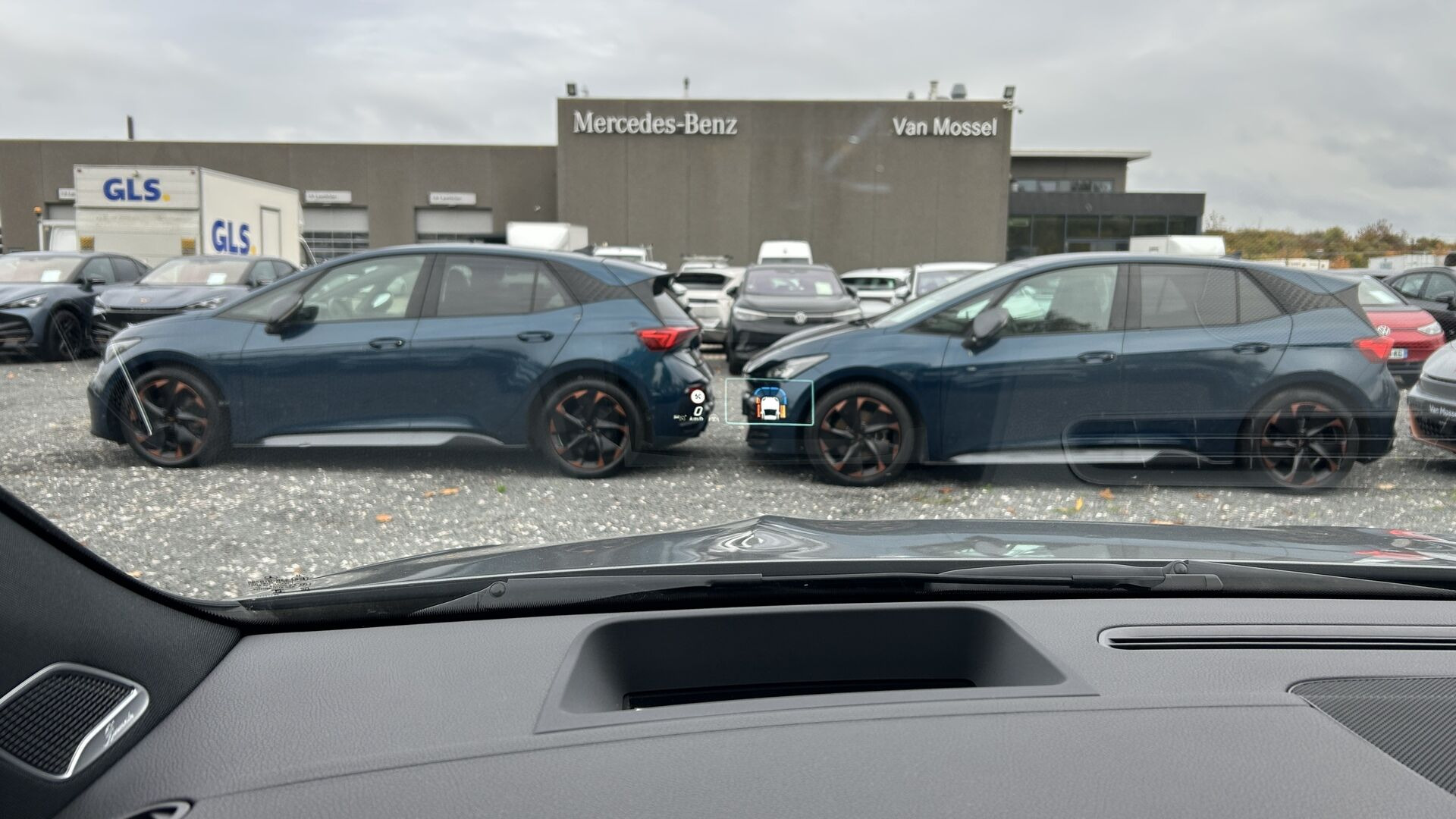 Grå Mercedes EQA250+ fra 2026