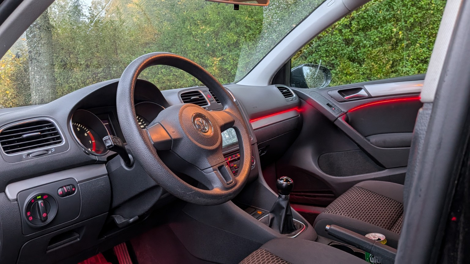 Sort VW Golf fra 2011