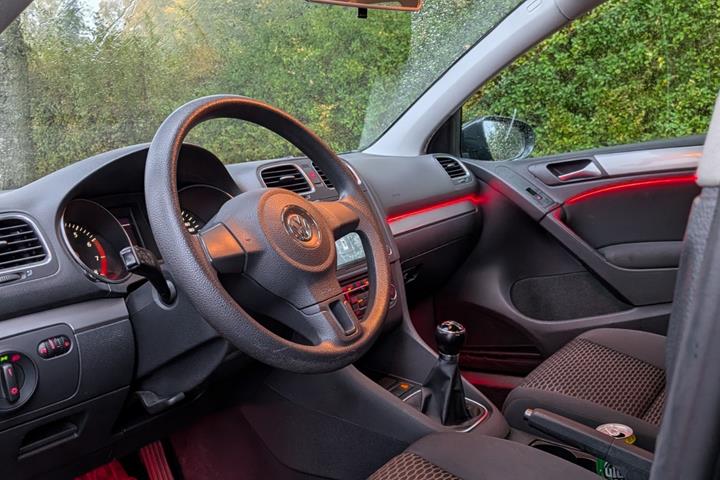 Sort VW Golf fra 2011