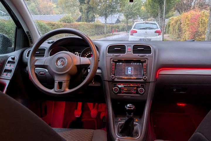 Sort VW Golf fra 2011