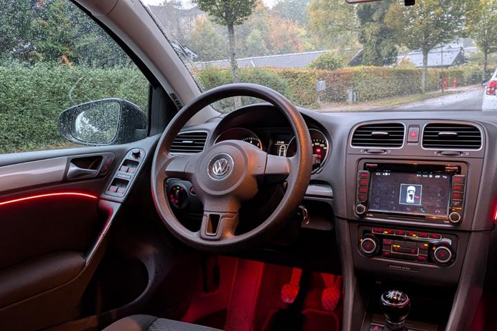 Sort VW Golf fra 2011