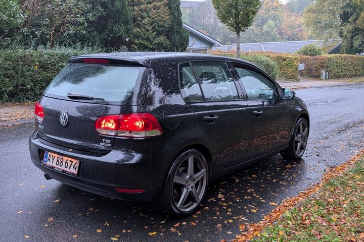 Sort VW Golf fra 2011