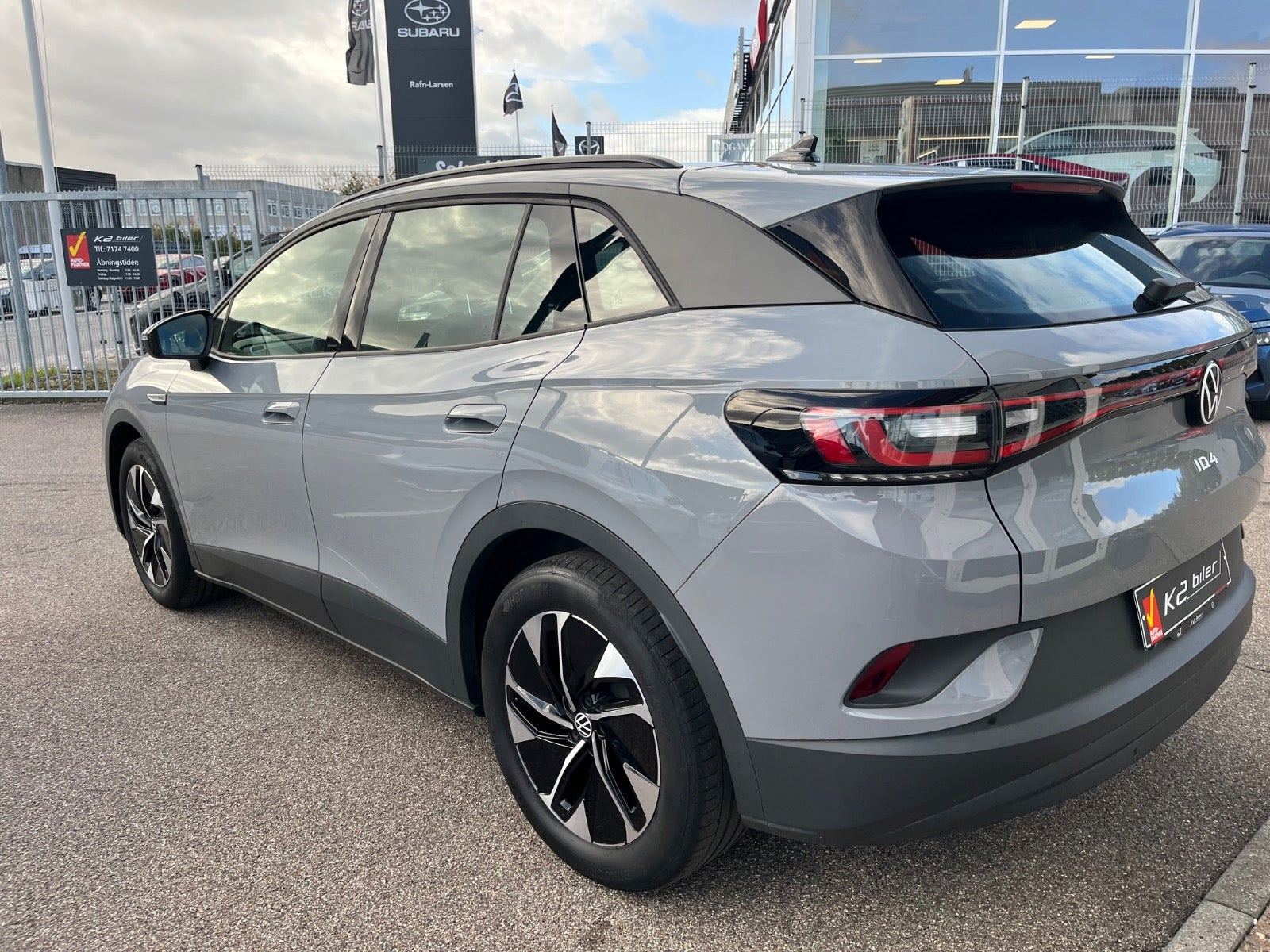 Grå VW ID.4 fra 2023