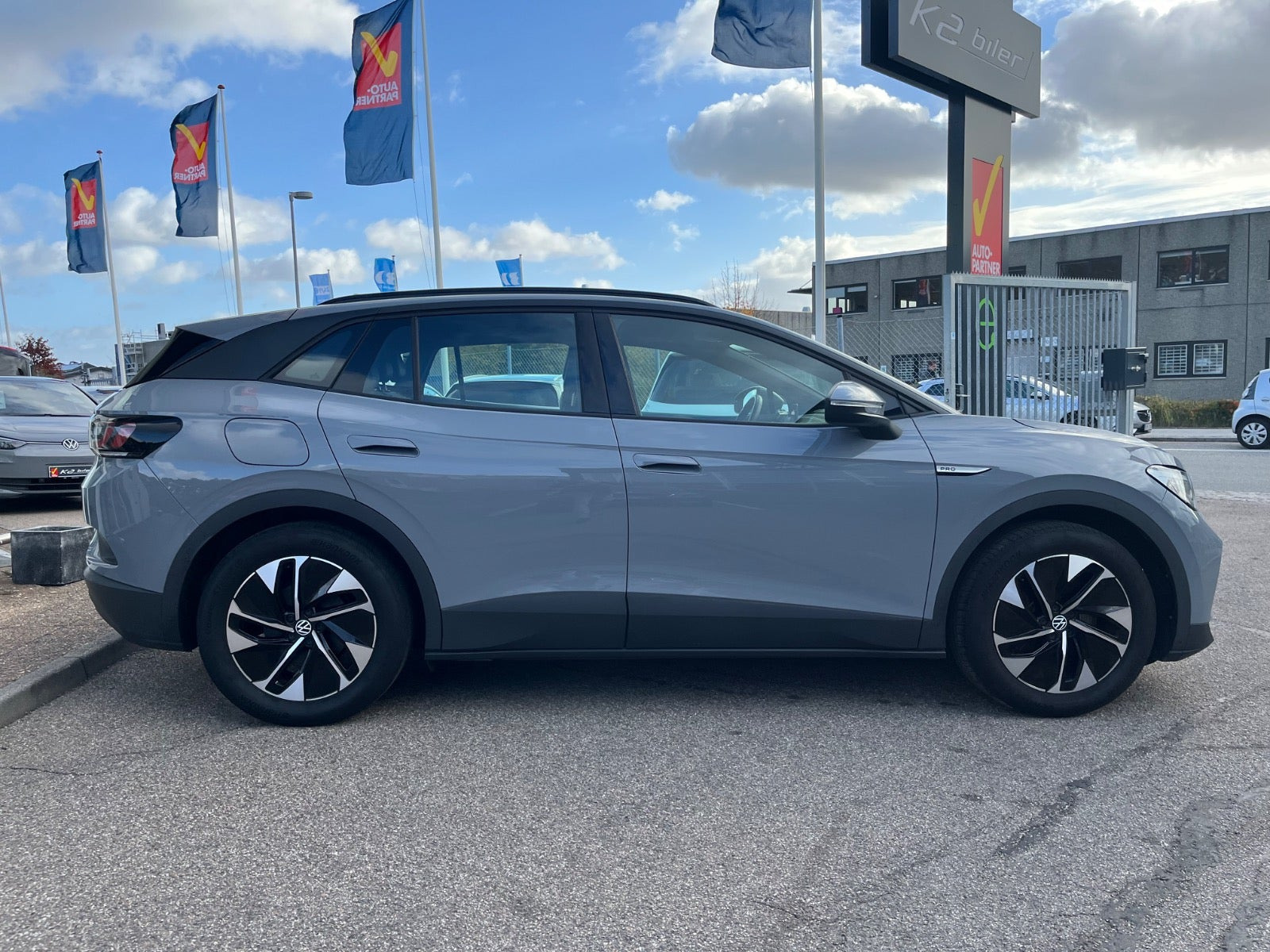 Grå VW ID.4 fra 2023