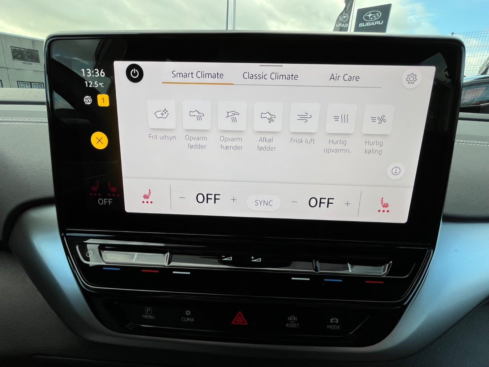 Grå VW ID.4 fra 2023