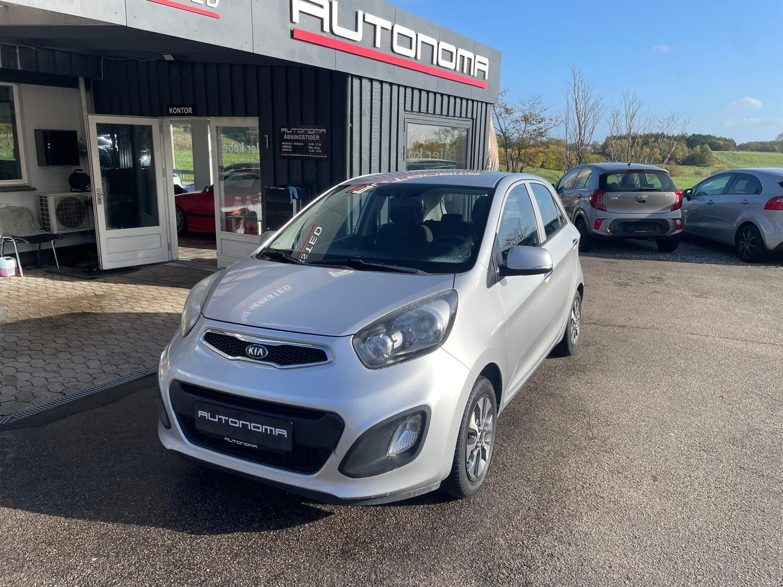 Sølv Kia Picanto fra 2013