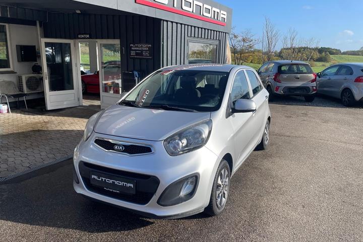 Sølv Kia Picanto fra 2013