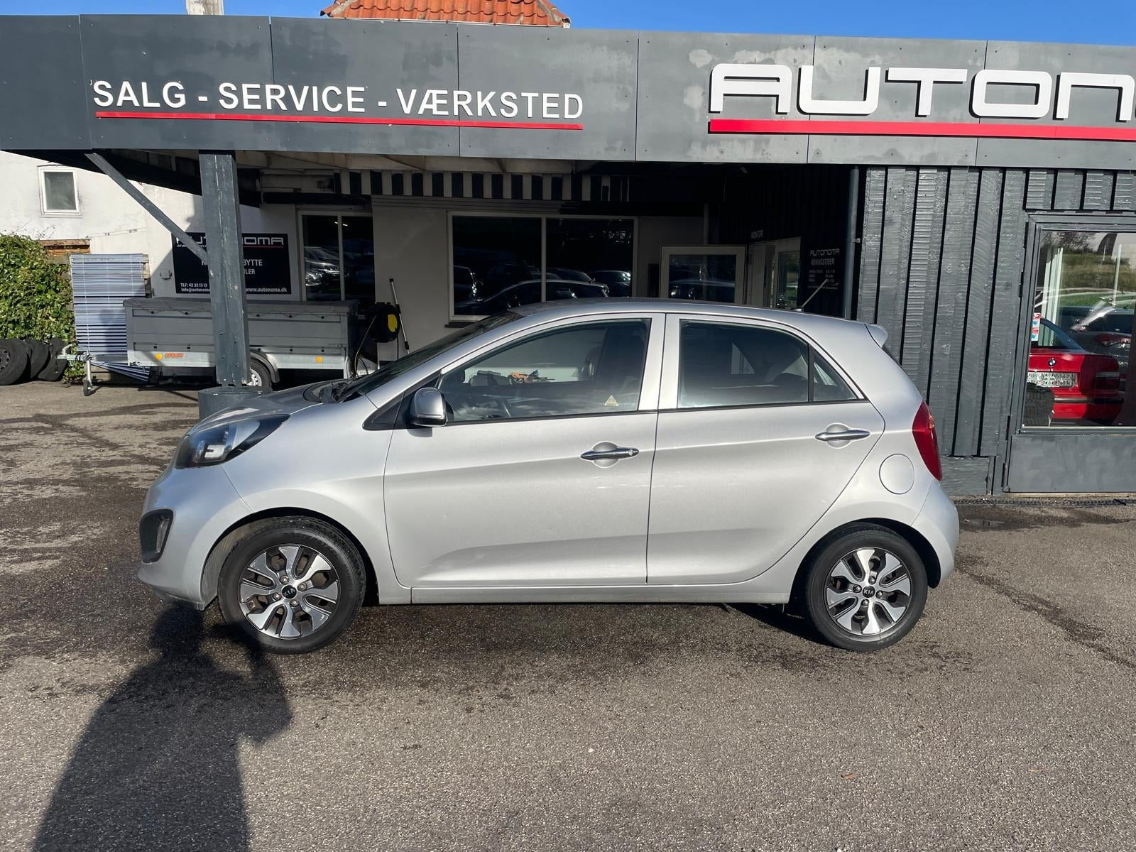 Sølv Kia Picanto fra 2013