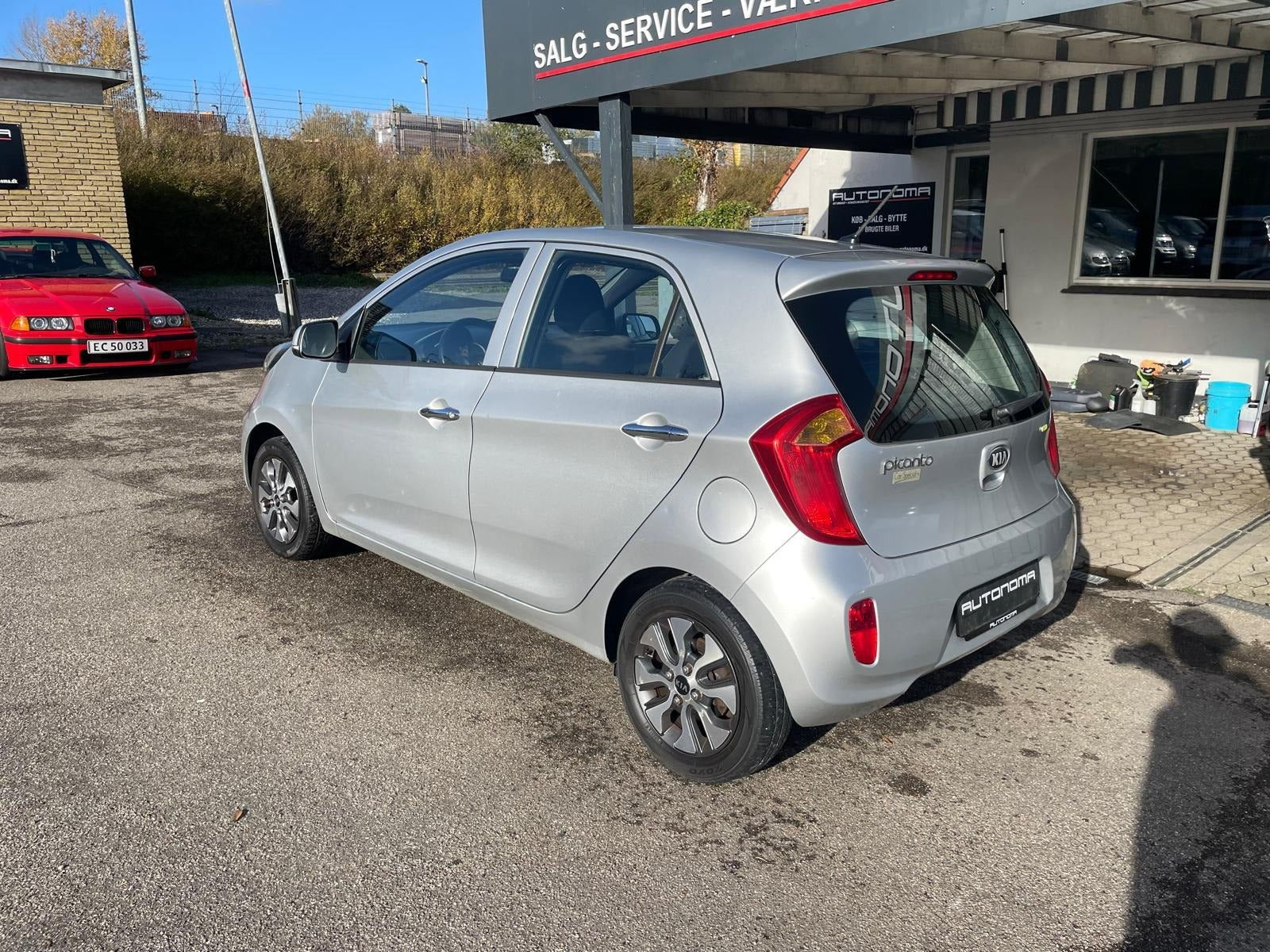 Sølv Kia Picanto fra 2013