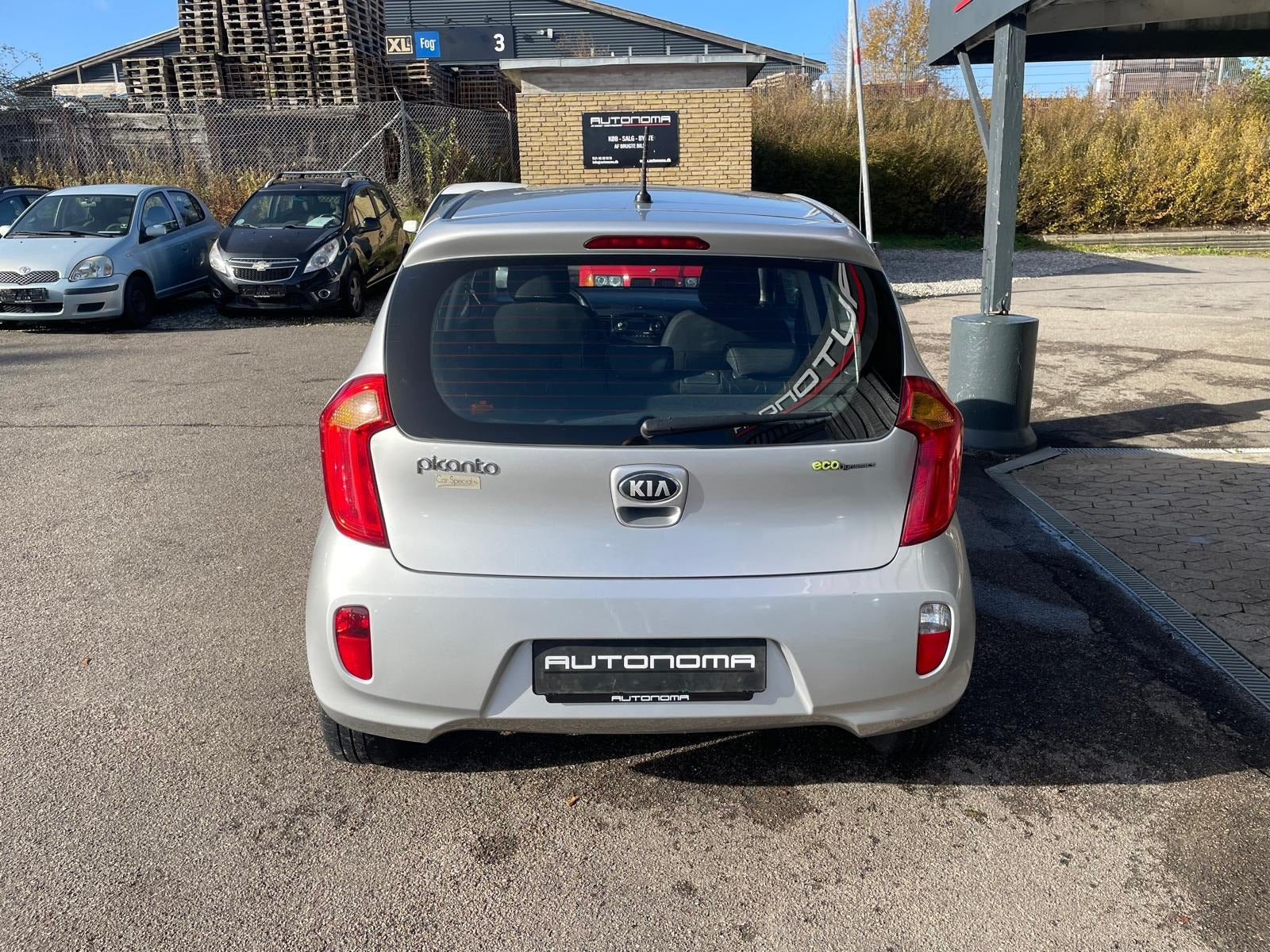 Sølv Kia Picanto fra 2013
