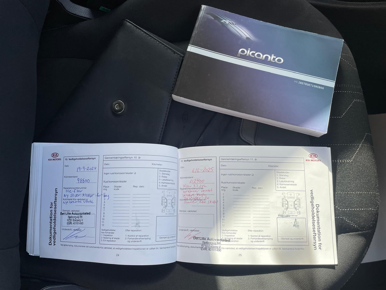 Sølv Kia Picanto fra 2013