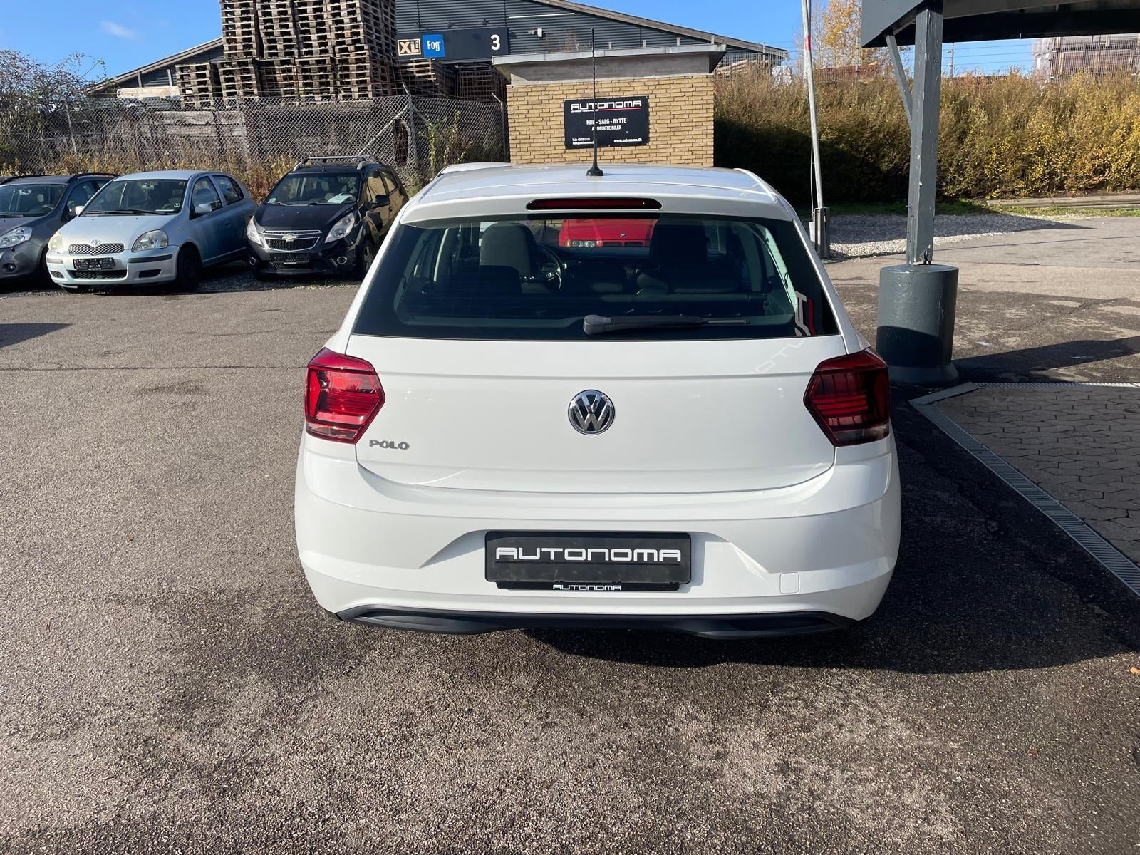 Hvid VW Polo fra 2020