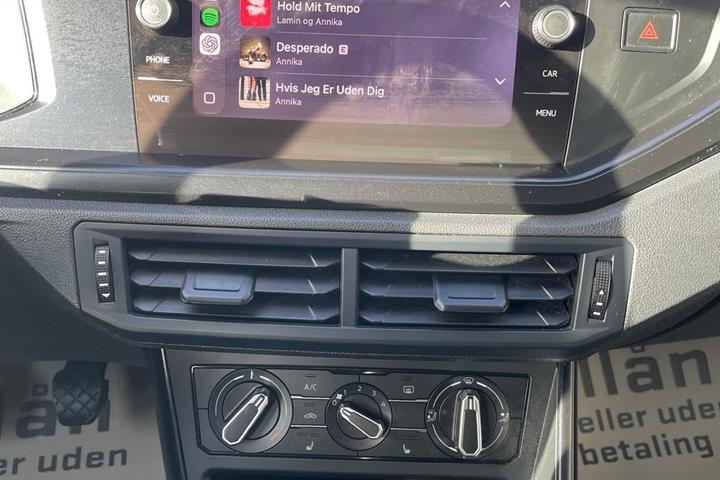 Hvid VW Polo fra 2020