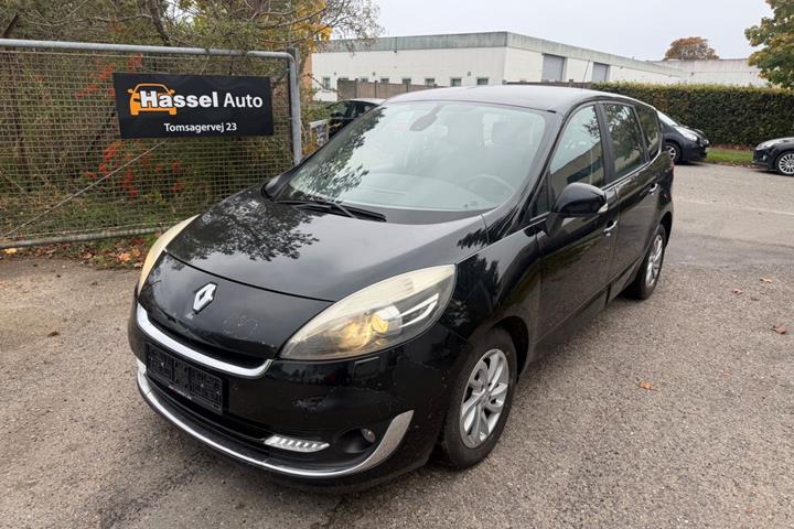 Grøn Renault Grand Scenic III fra 2012
