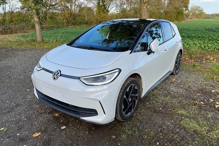 Hvid VW ID.3 fra 2024