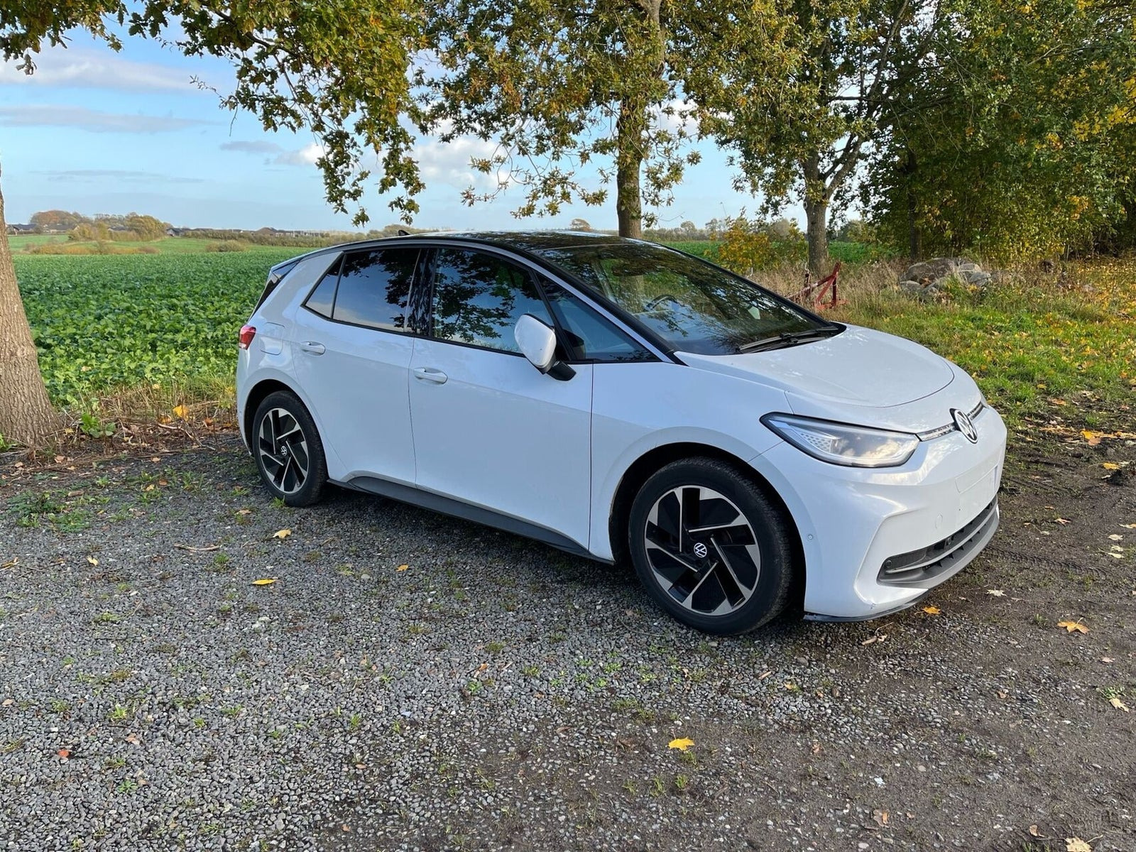 Hvid VW ID.3 fra 2024