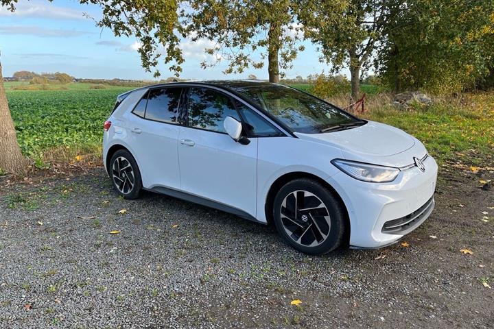 Hvid VW ID.3 fra 2024