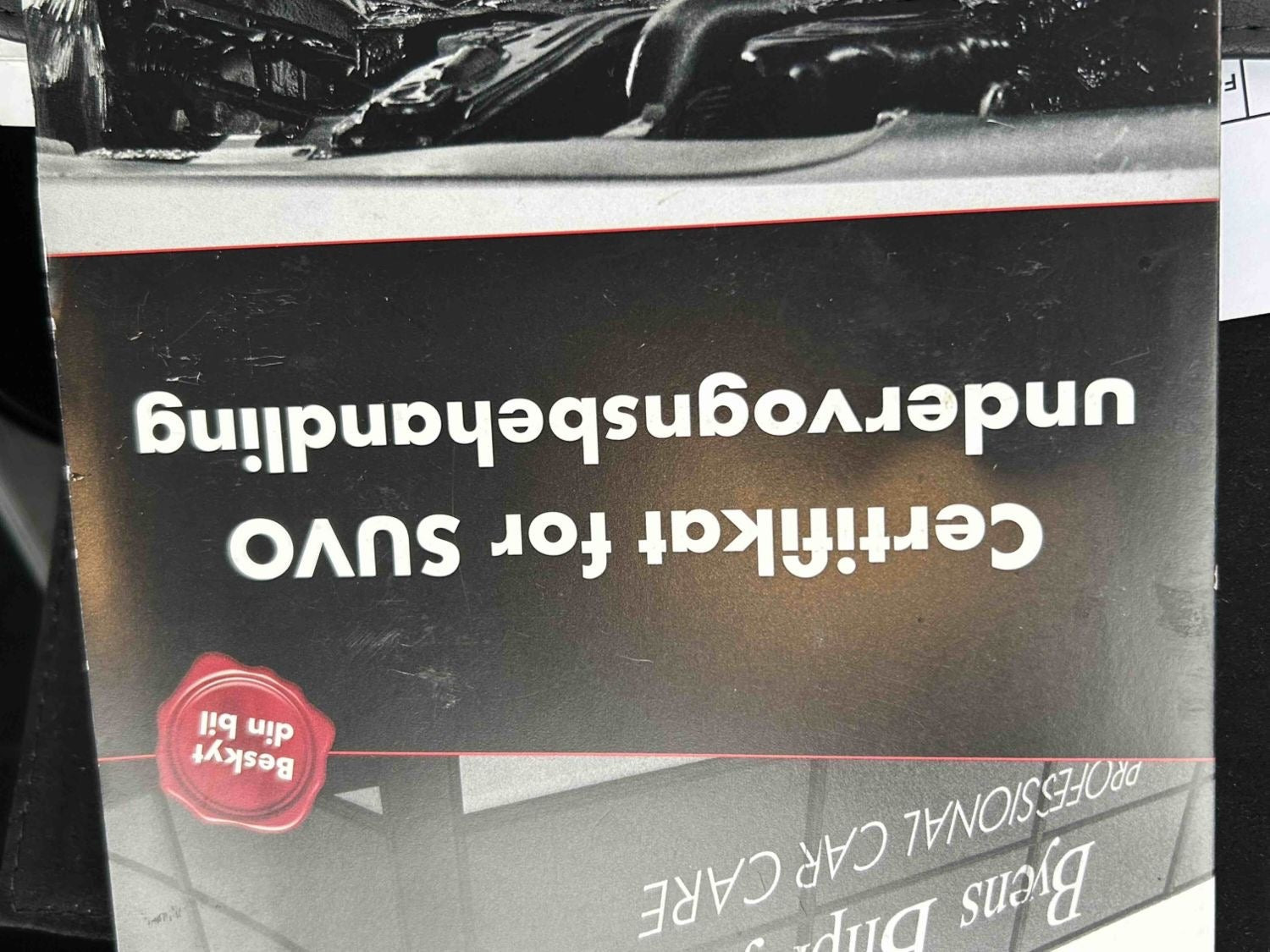 Rød Ford Kuga fra 2020