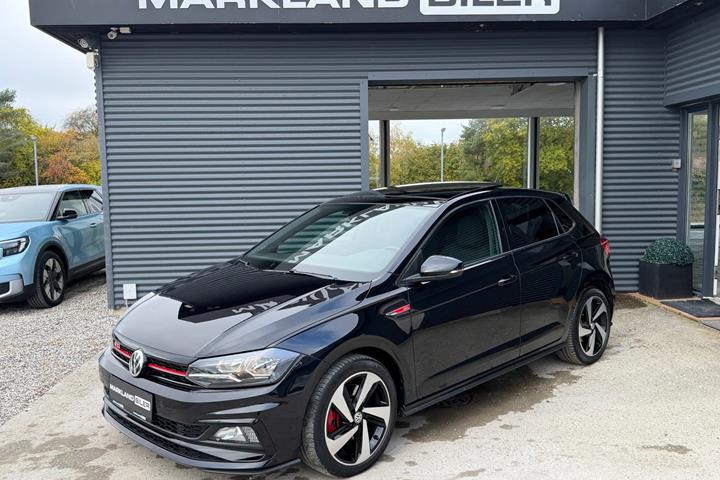 Sort VW Polo fra 2019