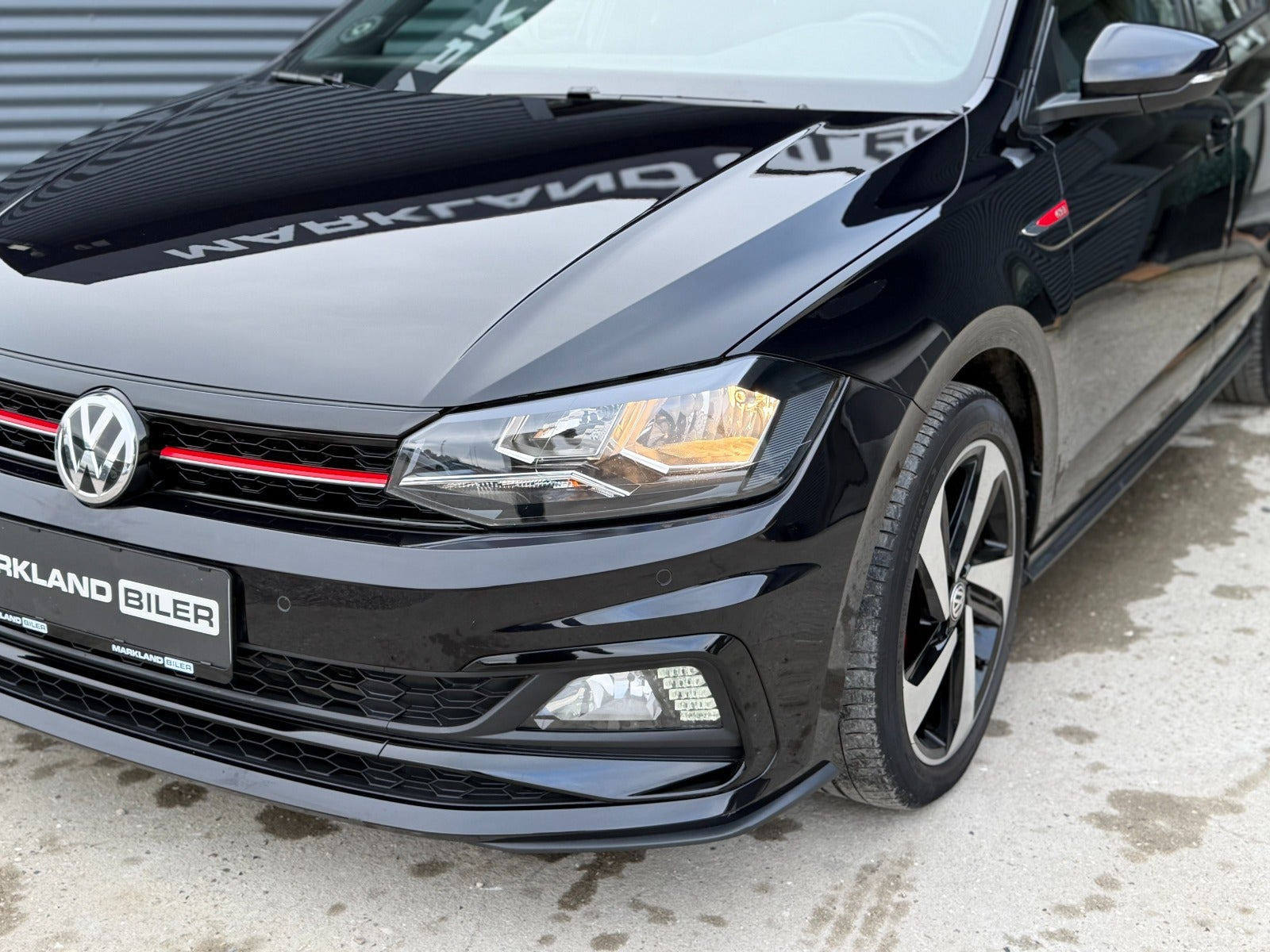 Sort VW Polo fra 2019