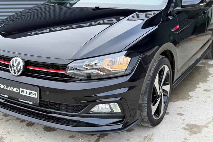 Sort VW Polo fra 2019