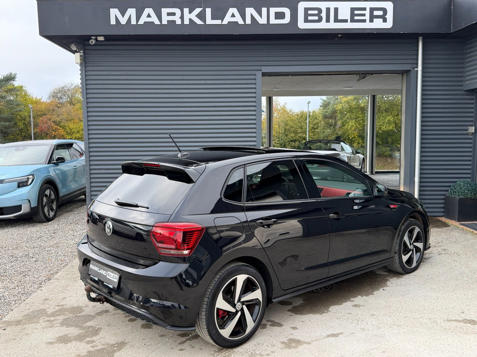 Sort VW Polo fra 2019