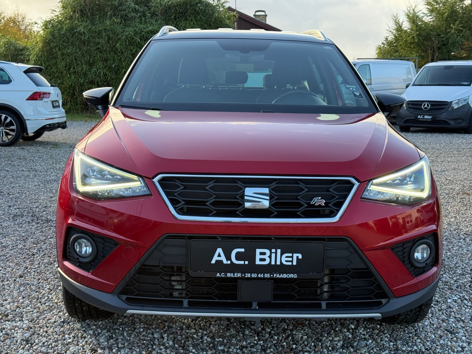 Rød Seat Arona fra 2019
