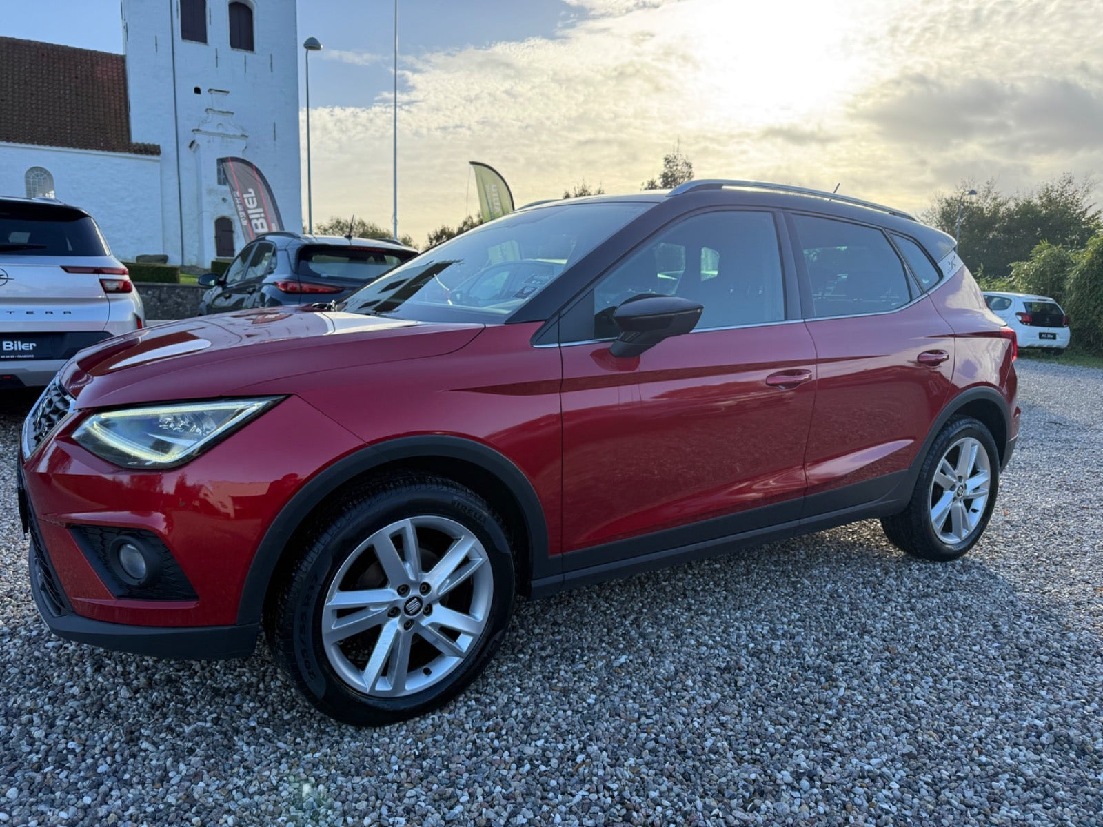 Rød Seat Arona fra 2019