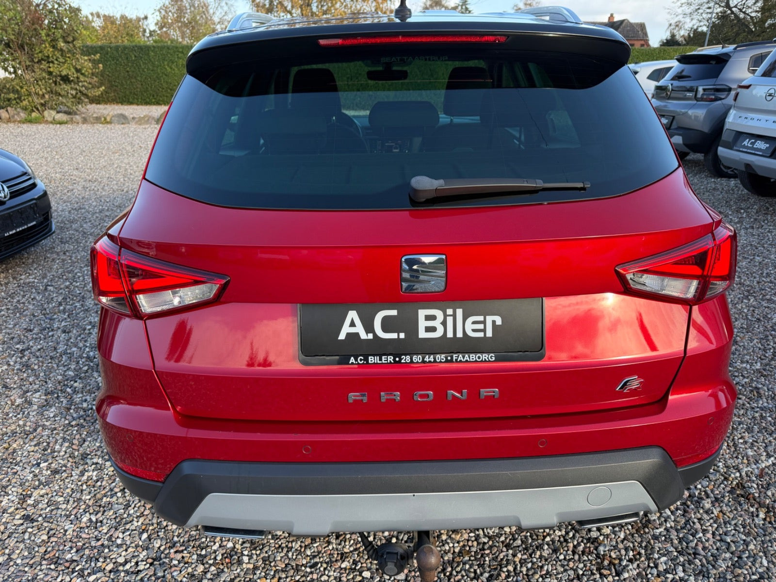 Rød Seat Arona fra 2019