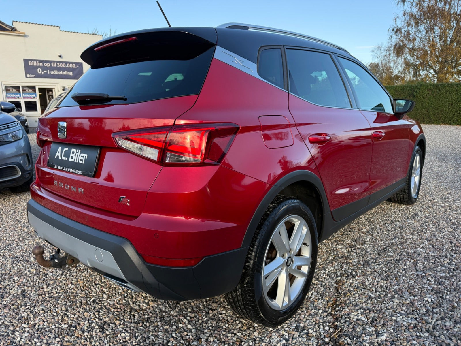 Rød Seat Arona fra 2019