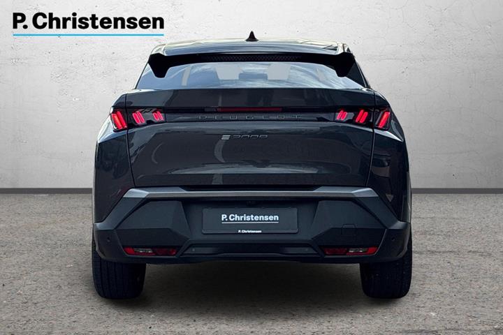 Grå Peugeot e-3008 fra 2025