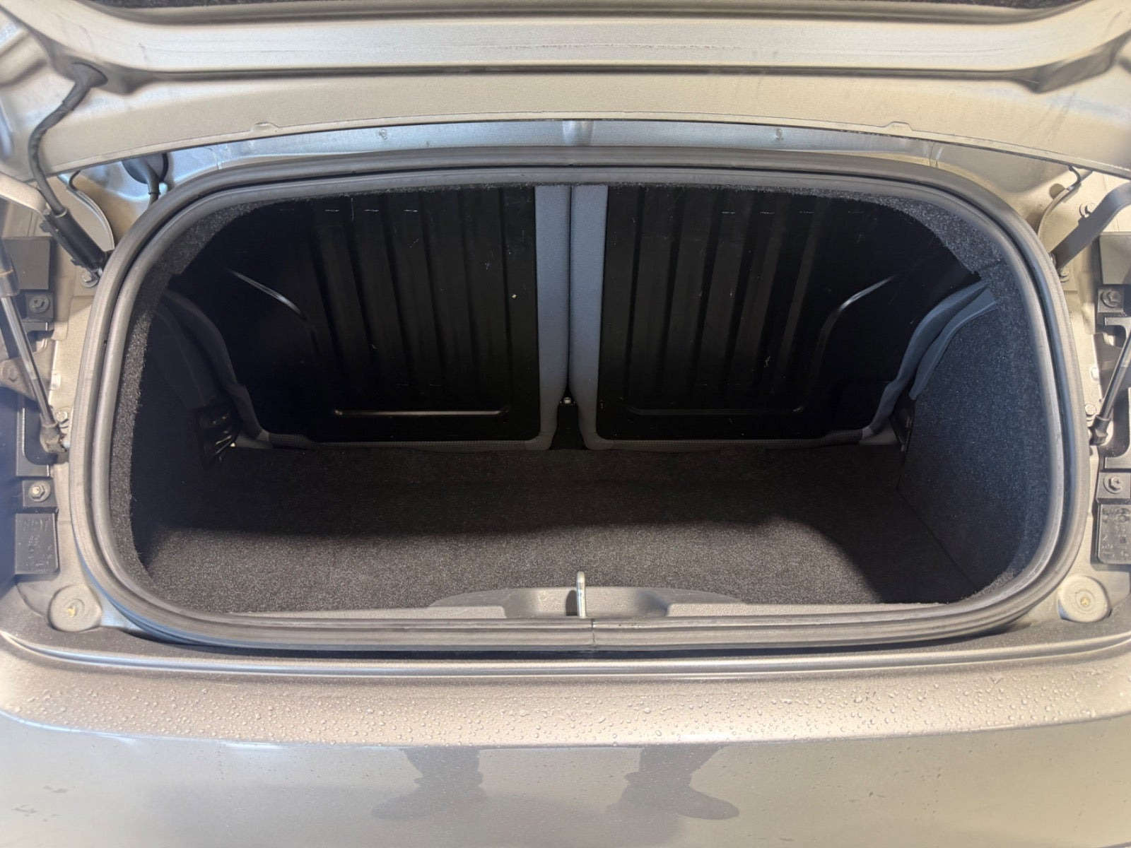 Grå Fiat 500C fra 2014