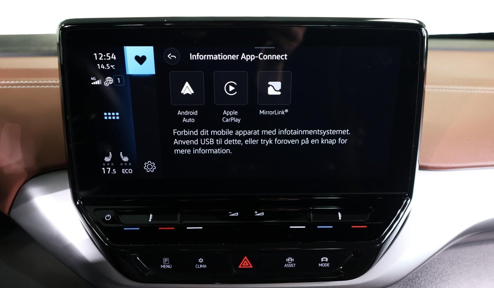 Grå VW ID.4 fra 2023