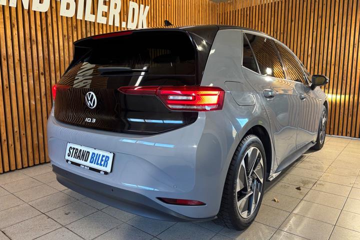 Grå VW ID.3 fra 2021